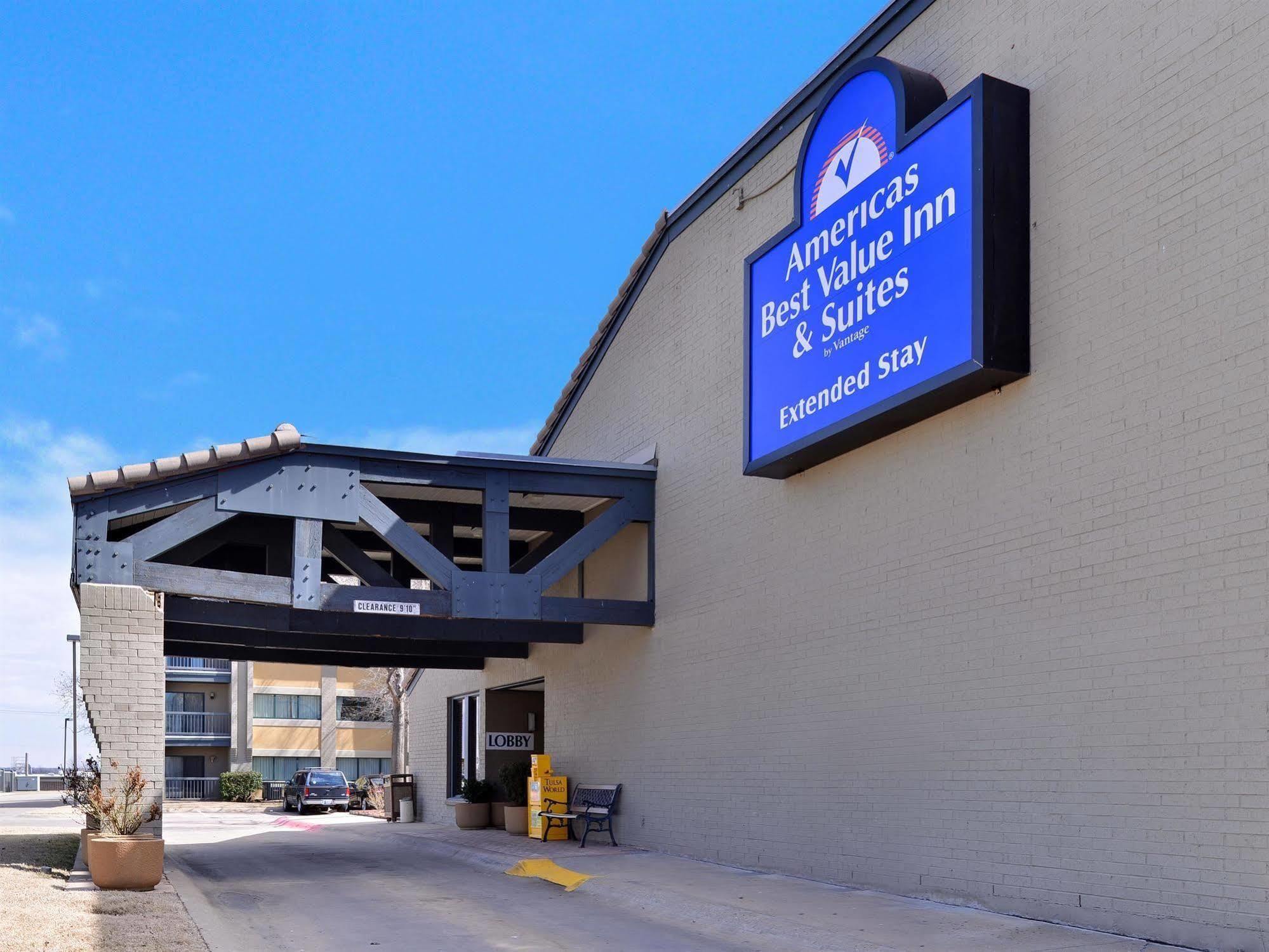 Americas Best Value Inn & Suites Extended Stay - Tulsa Exteriör bild